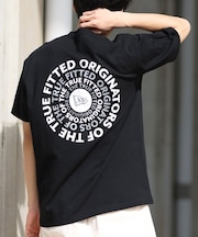 NEW ERA(ニューエラ) 半袖Tシャツ バックプリント 14410113/ユニセックス メンズ ムラサキスポーツ