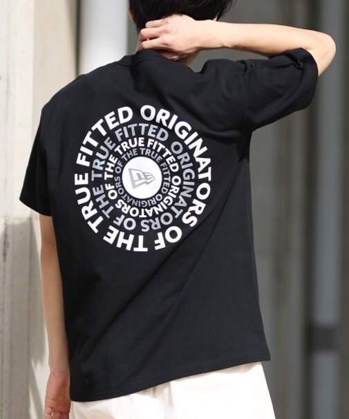 NEW ERA(ニューエラ) 半袖Tシャツ バックプリント 14410113/ユニセックス メンズ ムラサキスポーツ