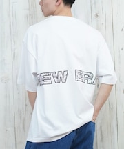 【ムラサキスポーツ限定】NEW ERA(ニューエラ) 半袖Tシャツ バックプリント 14670922/ユニセックス メンズ ムラサキスポーツ