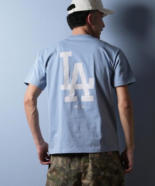 【ムラサキスポーツ限定】NEW ERA(ニューエラ) 半袖Tシャツ バックプリント オーバーサイズ 14697015/ユニセックス メンズ ムラサキスポーツ