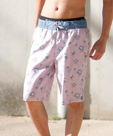 BILLABONG(ビラボン)水着 サーフトランクス ボードショーツ サーフパンツ BF011-400/ユニセックス メンズ ムラサキスポーツ