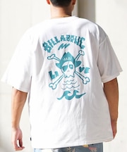 BILLABONG(ビラボン)ラッシュガード 半袖Tシャツ バックプリント 水陸両用 UVカット BF011-871 BF011871/ユニセックス メンズ ムラサキスポーツ