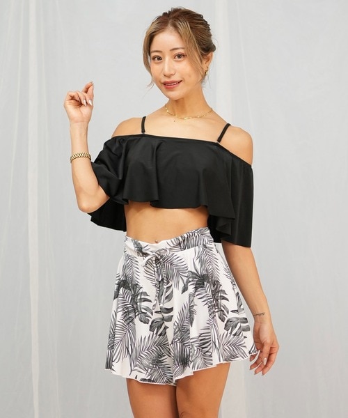Beach Queen(ビーチクイーン)水着 ビキニ 3点セット フレア