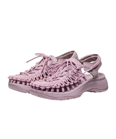 KEEN(キーン)小さめ UNEEK ASTORIA CANVAS ユニーク アストリア キャンバス 1030392/サンダル スニーカー シューズ キャンプ アウトドア/レディース ムラサキスポーツ