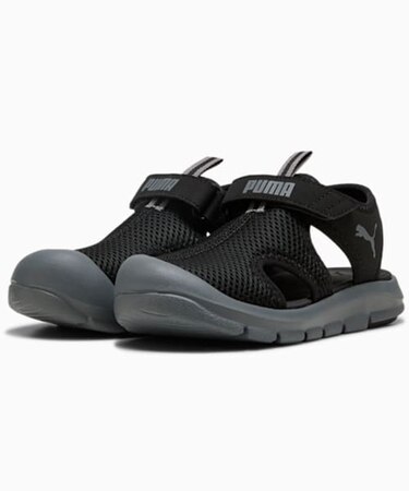 PUMA(プーマ)キッズ サンダル 水陸両用 水遊び ファンレーサー サンダル メッシュ V PS 17.0～21.0cm 401575/シューズ スニーカー ムラサキスポーツ