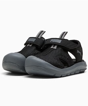 PUMA(プーマ)キッズ ベビー サンダル 水陸両用 水遊び ファンレーサー サンダル メッシュ V インファント 12.0～16.5cm 401576/シューズ スニーカー ムラサキスポーツ