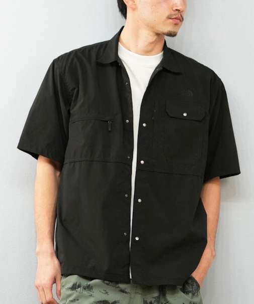 THE NORTH FACE/ショートスリーブトリップフィールドシャツ NR22551 半袖シャツ ザ・ノースフェイス ユニセックス メンズ ムラサキスポーツ【正規代理店】