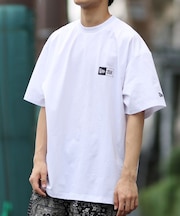 NEW ERA(ニューエラ)ラッシュガード 半袖 Tシャツ バックプリント 水陸両用 UVカット 14391956/メンズ ムラサキスポーツ