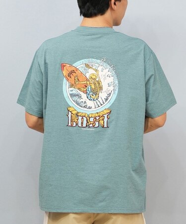 【ムラサキスポーツ限定】Lost(ロスト)水陸両用 半袖Tシャツ ラッシュガード ユーティリティー L25S-4302/メンズ ムラサキスポーツ
