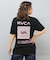 RVCA/ 半袖 Tシャツ バックプリント フラワープリント BF04C-200 ルーカ レディース ムラサキスポーツ