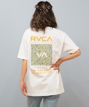 RVCA/ 半袖 Tシャツ バックプリント フラワープリント BF04C-200 ルーカ レディース ムラサキスポーツ