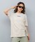 RVCA/半袖 Tシャツ ロゴ ボタン WILD RVCA LOOSEFIT ST BF04C-203 ルーカ レディース ムラサキスポーツ