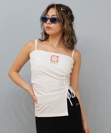 RVCA(ルーカ)タンクトップ  キャミソール SOL DAD RIBBED CAMISOLE BF04C-373 BF04C373/レディース ムラサキスポーツ