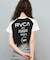 RVCA/半袖 Tシャツ クロップド丈 ショート丈 ラグラン バックプリント BF04C-P21 ルーカ レディース ムラサキスポーツ