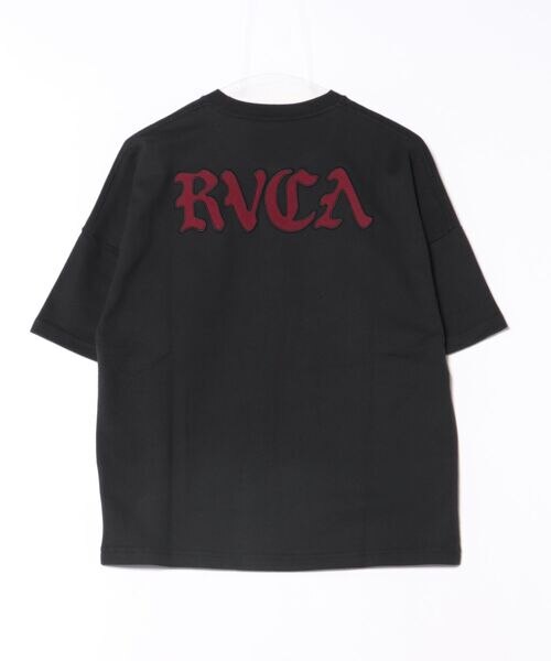 AMELLICA Tシャツ　DALUC Mサイズ　COD 古着 RVCA(ルーカ)半袖 Tシャツ ルーズシルエット OLD ENGLISH DOLMAN