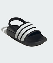 adidas(アディダス)キッズ サンダル スライドサンダル ADILETTE ESTRAP C アディレッタ 17～22cm JR5328/男の子 女の子 ムラサキスポーツ