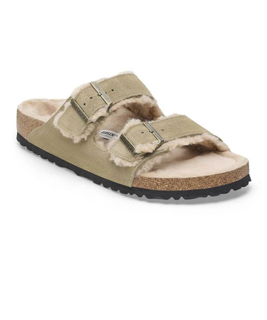 BIRKENSTOCK(ビルケンシュトック)レディース  Arizona Shearling  アリゾナ シアリング スエードレザー 1028293 サンダル シューズ コンフォート/ムラサキスポーツ