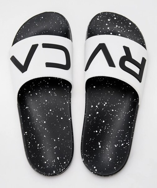 RVCA(ルーカ)レディース スライドサンダル RVCA SHOWER SLIDE ファッションサンダル BF043-971 BF043971/ムラサキスポーツ