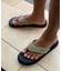 RVCA(ルーカ)メンズ ビーチサンダル ONSHORE BEACH SANDAL BF04A-933 BF04A933  レディースとお揃い/ムラサキスポーツ