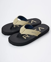 RVCA(ルーカ)レディース ビーチサンダル ONSHORE BEACH SANDAL BF04C-933 BF04C933 メンズとお揃い/ムラサキスポーツ