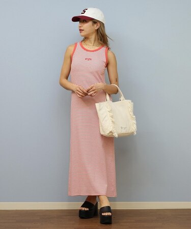 BILLABONG(ビラボン)カップ付ロングワンピース BF01C-351 BF01C351/レディース ムラサキスポーツ