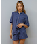 ROXY(ロキシー)スウェットパンツ ジャージ セットアップ対応 パイル生地 ショーツ RPT252035/レディース ムラサキスポーツ