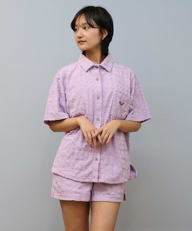 ROXY(ロキシー)スウェットパンツ ジャージ セットアップ対応 パイル生地 ショーツ RPT252035/レディース ムラサキスポーツ