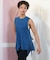 ROXY(ロキシー)ノースリーブ フリンジ タンクトップ RSL252050/レディース ムラサキスポーツ