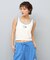 ROXY(ロキシー)ノースリーブ タンクトップ パイル素材 RSL252059/レディース ムラサキスポーツ