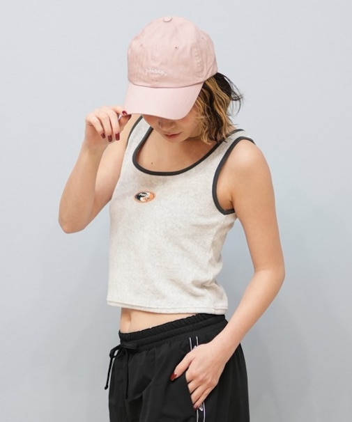 ROXY(ロキシー)ノースリーブ タンクトップ パイル素材 RSL252059/レディース ムラサキスポーツ