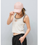 ROXY(ロキシー)ノースリーブ タンクトップ パイル素材 RSL252059/レディース ムラサキスポーツ