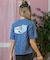 ROXY(ロキシー)半袖Tシャツ レトロデザインTシャツ ゆったりシルエット RST252042/レディース ムラサキスポーツ
