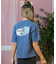 ROXY(ロキシー)半袖Tシャツ レトロデザインTシャツ ゆったりシルエット RST252042/レディース ムラサキスポーツ