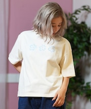 ROXY(ロキシー)半袖Tシャツ レトロデザインTシャツ ゆったりシルエット RST252042/レディース ムラサキスポーツ