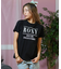 ROXY(ロキシー)半袖Tシャツ フロントプリントTシャツ RST252043/レディース ムラサキスポーツ