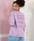 ROXY(ロキシー)半袖Tシャツ ハイビスカスTシャツ ゆったりシルエット RST252046/レディース ムラサキスポーツ