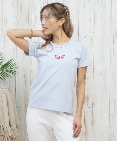 ROXY(ロキシー)半袖Tシャツ CHERRY CHERRY S/S TEE Tシャツ RST252062/レディース ムラサキスポーツ