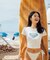 ROXY×NANAHA(ロキシー×ナナハ)半袖Tシャツ ロゴ クロップド丈 ショート丈 ROXY CRUISERS RST252604T/レディース ムラサキスポーツ