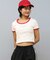 ROXY(ロキシー)半袖Tシャツ ちびTシャツ ミニTシャツ RST252624M/レディース ムラサキスポーツ