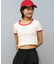 ROXY(ロキシー)半袖Tシャツ ちびTシャツ ミニTシャツ RST252624M/レディース ムラサキスポーツ