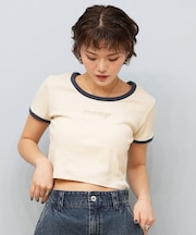 ROXY(ロキシー)半袖Tシャツ ちびTシャツ ミニTシャツ RST252624M/レディース ムラサキスポーツ