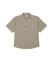 OBEY(オベイ)半袖シャツ BIGWIG OTIS SS SHIRT　181210426 ルーズシルエット/メンズ ムラサキスポーツ