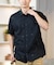 BILLABONG(ビラボン)半袖シャツ 総柄 ストレッチ BF011-125/メンズ ムラサキスポーツ