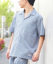 【ムラサキスポーツ限定】DEAR LAUREL(ディアローレル)半袖シャツ 接触冷感 セットアップ対応 D25S2401/メンズ ムラサキスポーツ
