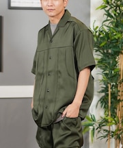Hurley(ハーレー)半袖シャツ セットアップ対応 MCWV251037 /メンズ ムラサキスポーツ
