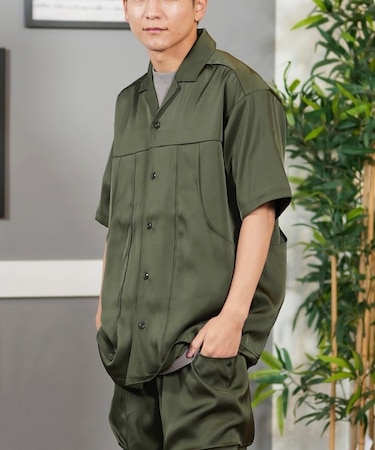 Hurley(ハーレー)半袖シャツ セットアップ対応 MCWV251037 /メンズ ムラサキスポーツ
