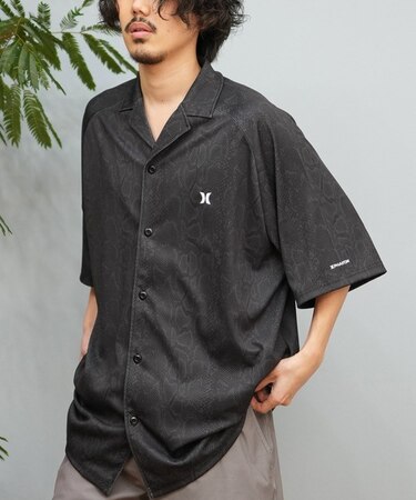 Hurley(ハーレー)半袖シャツ パイソン柄 MUWV251020/メンズ ムラサキスポーツ