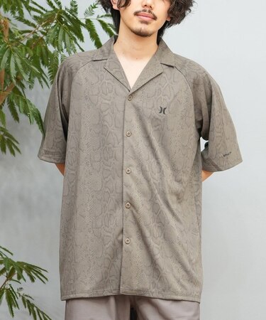 Hurley(ハーレー)半袖シャツ パイソン柄 MUWV251020/メンズ ムラサキスポーツ