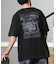 DC(ディーシー)半袖 Tシャツ バックプリント オーバーサイズ ヴィンテージ加工 25 ROCK SKULL SS DST252005/メンズ ムラサキスポーツ