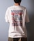 DC(ディーシー)半袖 Tシャツ バックプリント オーバーサイズ ヴィンテージ加工 25 ROCK SKULL SS DST252005/メンズ ムラサキスポーツ